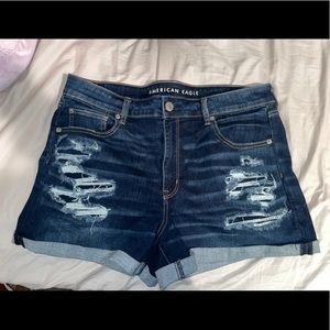 American Eagle Denim Shorts highrise shortie
